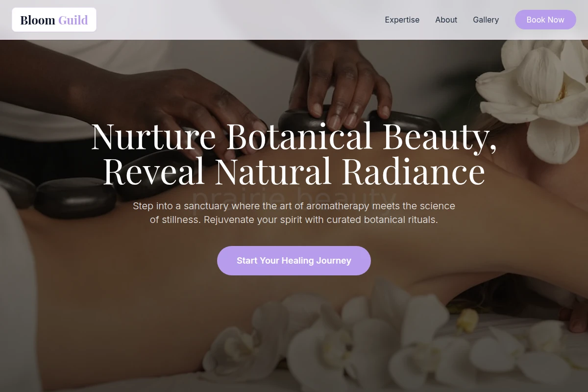 Garden Aromatherapy Wellness Parlor