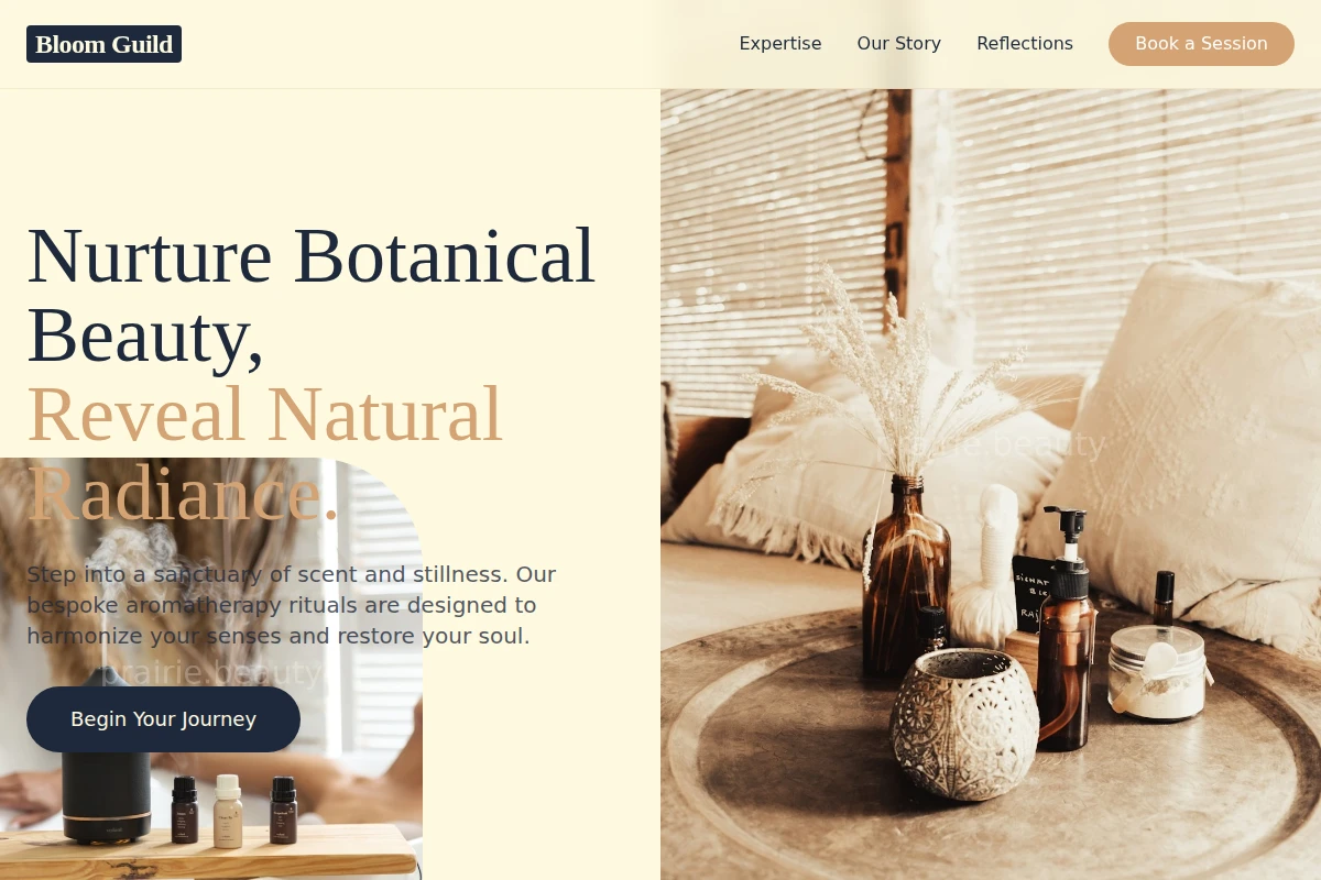 Serene Aromatherapy Wellness Parlor