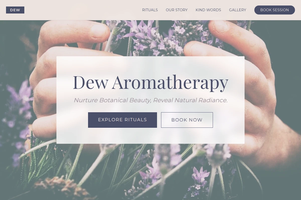 Dew Aromatherapy Wellness Parlor