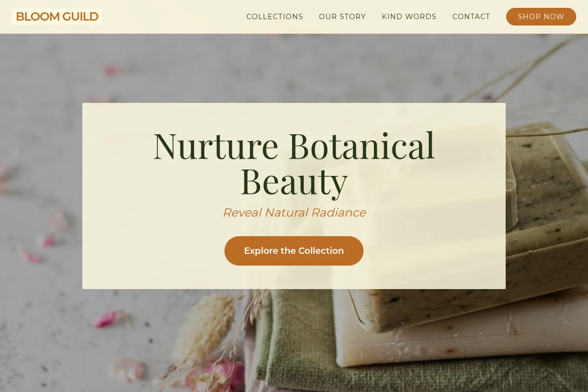 Bloom Handmade Soap