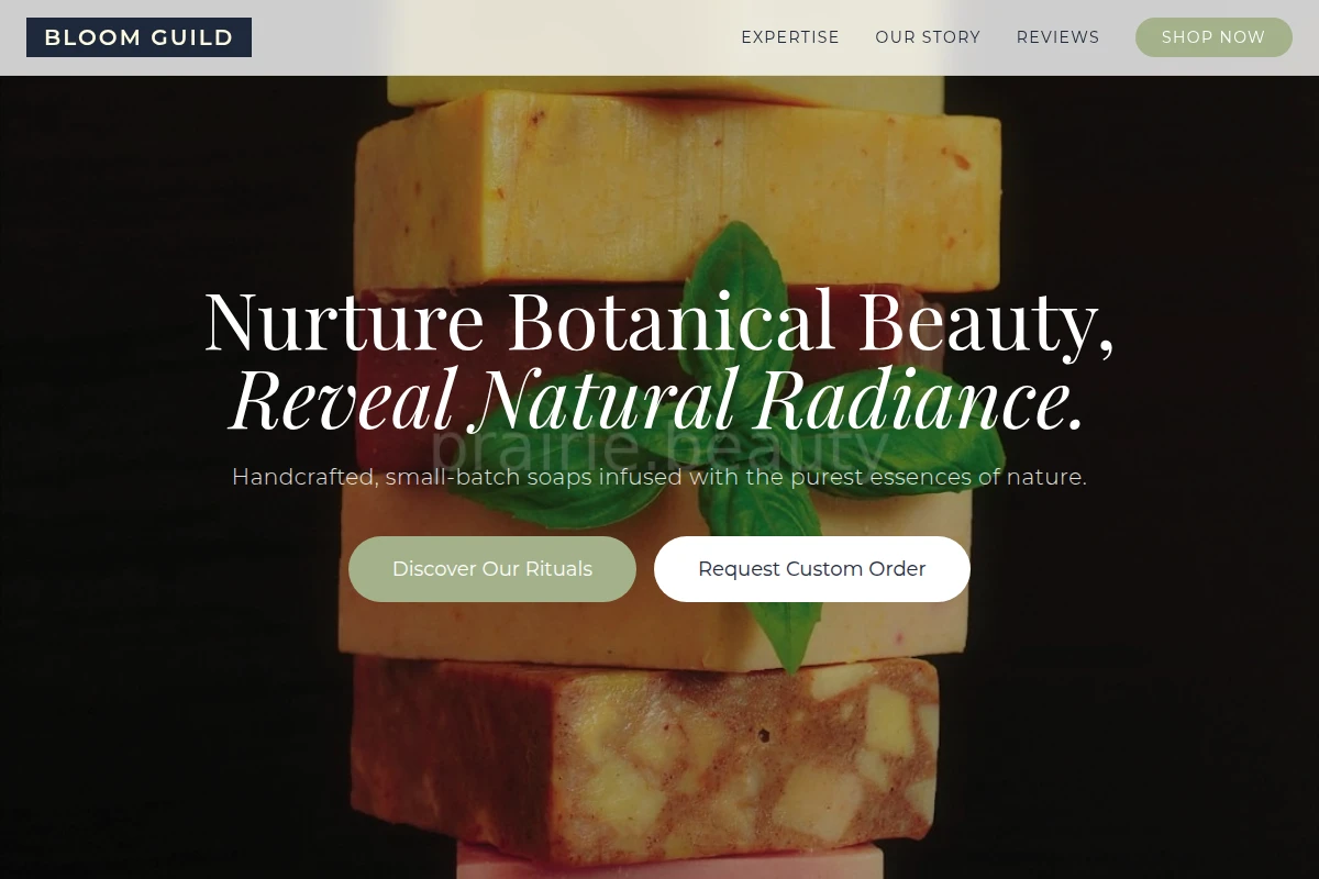 Bloom Handmade Soap