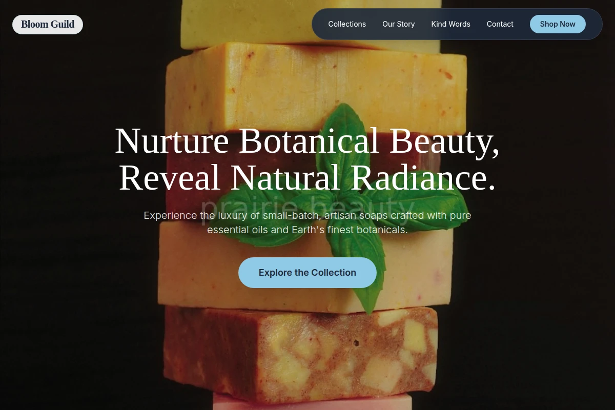 Leaf Handmade Soap