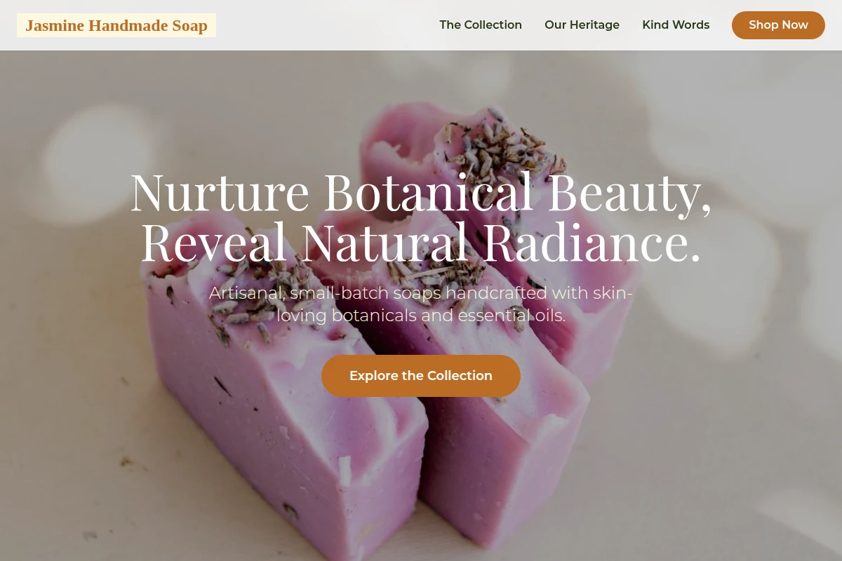 Jasmine Handmade Soap